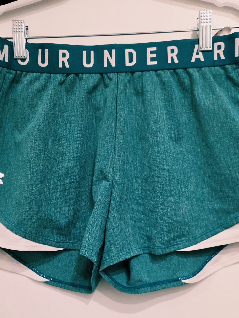 Under Armour Teal Athletic Women's Shorts